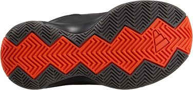 Кросівки дитячі Adidas Cross Em Up Select Mid для баскетболу, розмір 29 EU, чорний/фіолетовий/помаранчевий