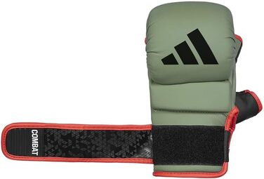 Рукавички для спарингу та греплінгу adidas Combat 50, армійсько-зелені