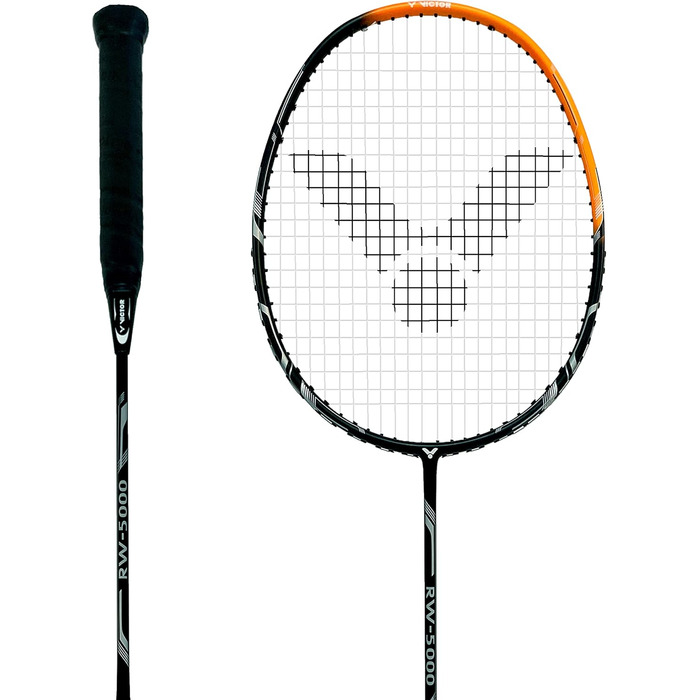 Бадмінтонна ракетка VICTOR RW-5000, синя, чорна, біла