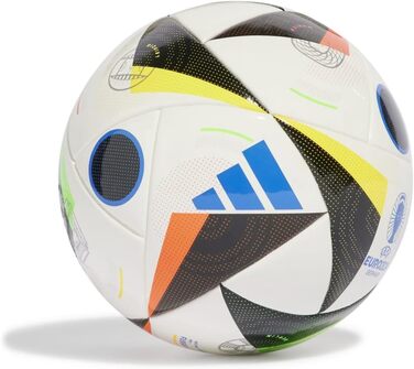 М'яч міні футбольний adidas Euro24, біло-чорний, універсальний розмір