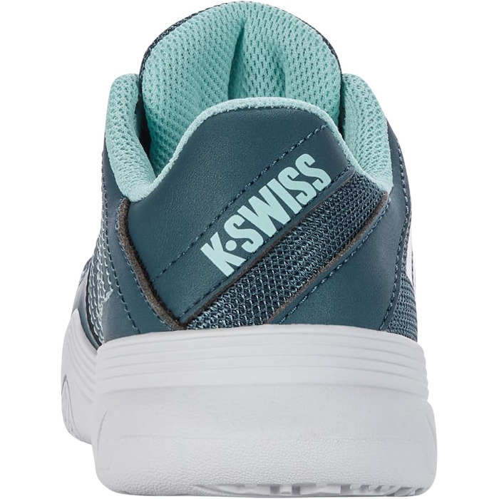 Тенісне взуття K-Swiss Court Express Omni для дівчаток (37.5 EU, Indian Teal White Aqua Splash)