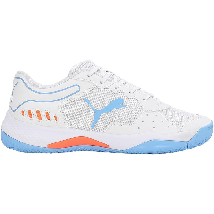 Футбольні бутси PUMA Solarsmash Rct для чоловіків, 44.5 EU, білий, чорний, блакитний