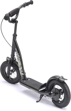 Дитячий самокат STAR SCOOTER з надувними колесами 10 дюймів для хлопчиків і дівчат від 4 років, класичний, безпечний, тестування без ризику
