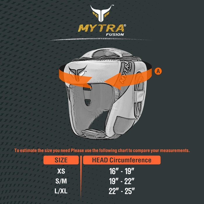 Захист для голови Mytra Fusion з регульованим ременем для боксу, ММА, Муай Тай, карате, спарингів