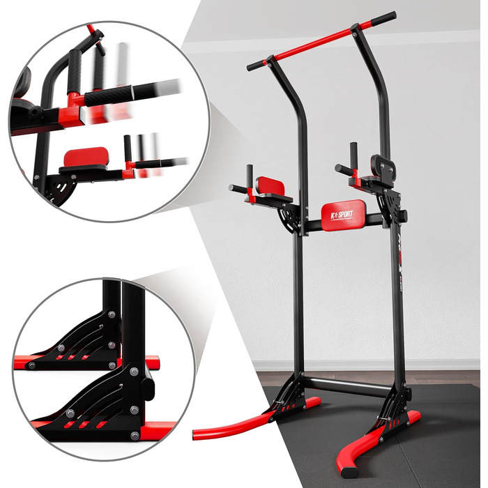 K-Sport Power Tower: турнік, бруси та силовий комплекс для дому | Макс. вага 150 кг