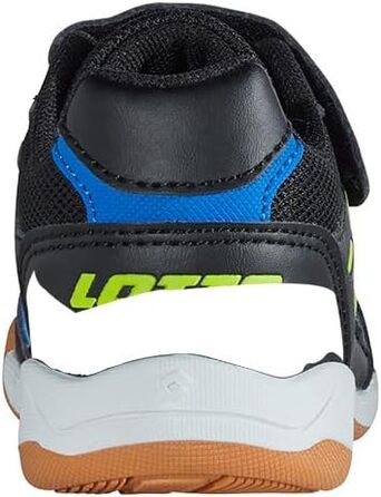 Дитячі кросівки Lotto Soccera T для дітей, 38 EU, чорний/лайм