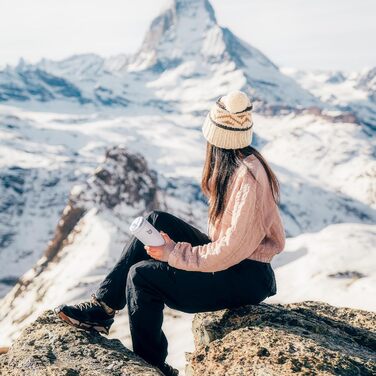 Водяна пляшка з нержавіючої сталі 750 мл з соломкою, кришкою та ручкою - ізольована, без BPA, з подвійними стінками. Ідеальна для спорту, подорожей та фітнесу (Блакитна)