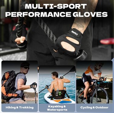 Фитнес рукавички COFIT для чоловіків та жінок, антиковзні рукавички для тренувань з підтримкою зап'ястя, рукавички для важкої атлетики, фітнесу, бодібілдингу, рожевий/чорний/сірий, S