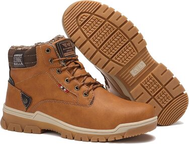 Чоботи зимові чоловічі Arriggo Bello, жовті, 41-46 EU, утеплені, антиковзаючі, для трекінгу та хайкінгу