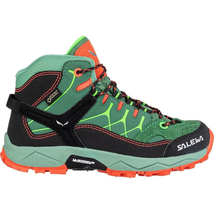 Черевики трекінгові Salewa Alp Trainer Mid Gore-Tex Jr для дітей (27 EU, Myrtle Tender Shot)