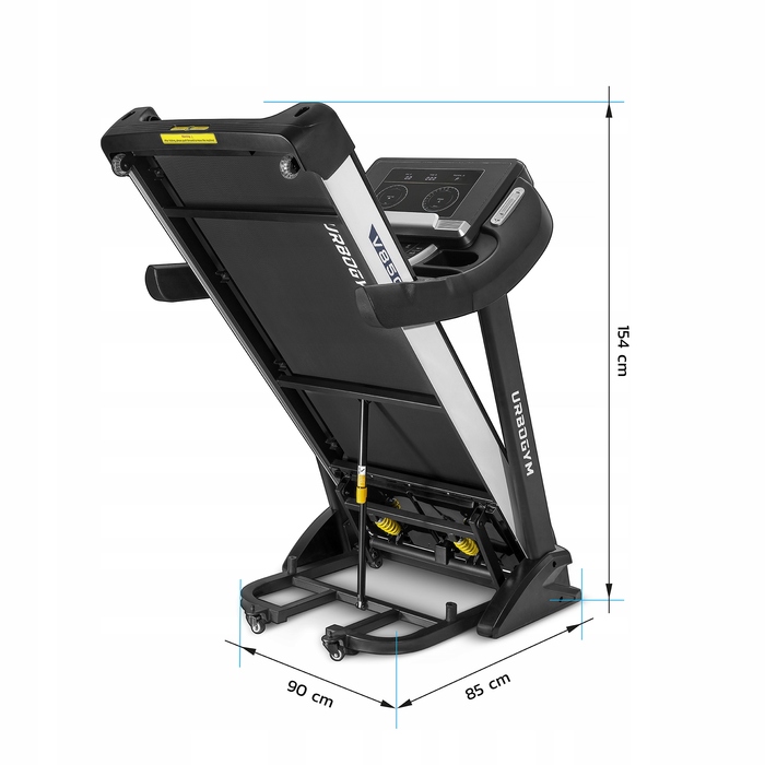 Електрична бігова доріжка Urbogym V850S (до 150 кг)