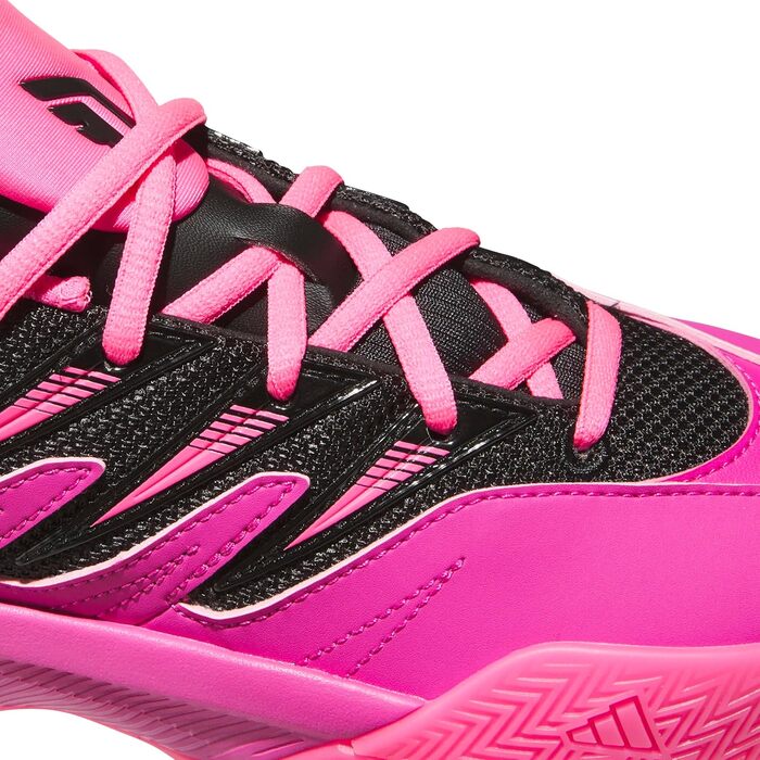 Кросівки баскетбольні adidas 3 Certified для дітей та жінок, розмір EU 22, кольори: Fuchsia, Core Black, Lucid Pink