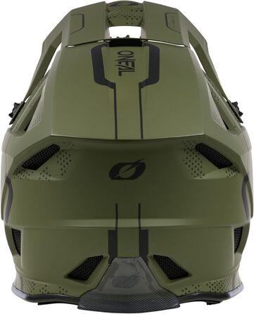 Шолом O'NEAL Blade Polyacrylite Hel Strike чорний/червоний, оливковий/чорний, розмір M
