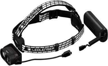 Ліхтар на голову Ledlenser H19R Signature: 3500 люмен, USB-зарядка, водонепроникність IP67, 300 м дальність дії