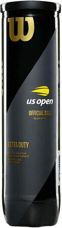 Тенісні м'ячі Wilson US Open XD для хард-корту, 4 шт, жовті