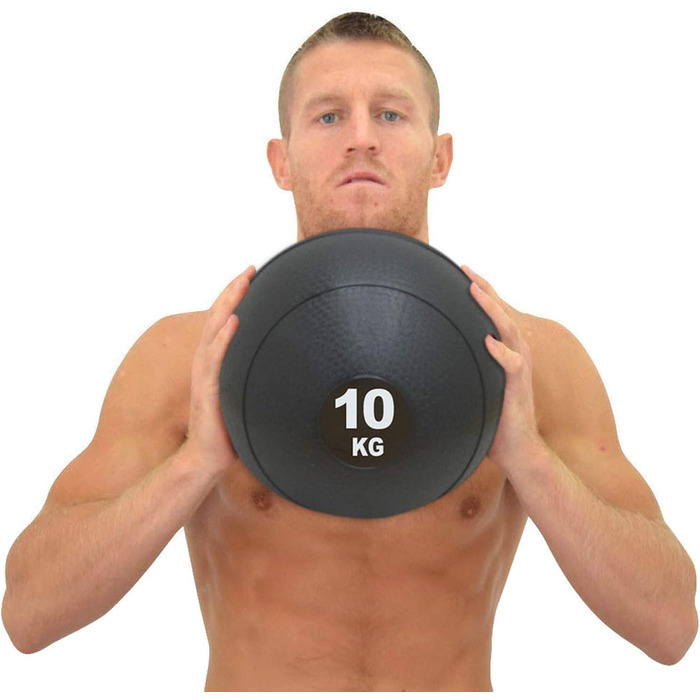 Слембол Maxstrength для кросфіту, MMA, фітнесу, важкої атлетики, медичний м'яч 8/10/12 кг, без відскоку