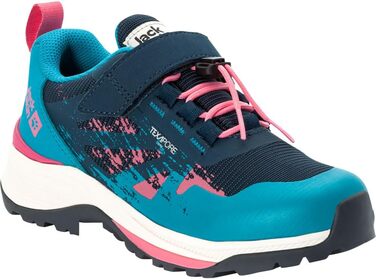 Черевики туристичні Jack Wolfskin Vili Hiker Texapore Low для дітей, 34 EU, Dark Sea