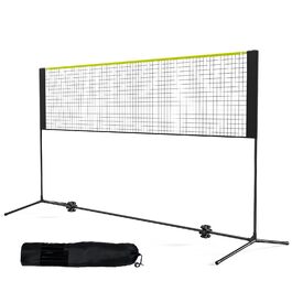 Набір для бадмінтону, волейболу, піклболу та тенісу VEVOR 3m - портативний, для вулиці