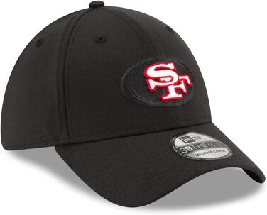 Кепка New Era 39Thirty Stretch-Fit NFL San Francisco 49ers чорна (S-M)