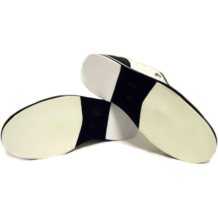 Боулінгіві черевики 3G Kicks для жінок та чоловіків, правші та лівші, 7 кольорів, розмір 36-48 (46 EU, білий, чорний)