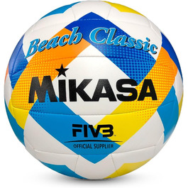 Волейбольний м'яч MIKASA Classic BV543C-VXA-Y для пляжного волейболу, унісекс, мультиколір, розмір універсальний