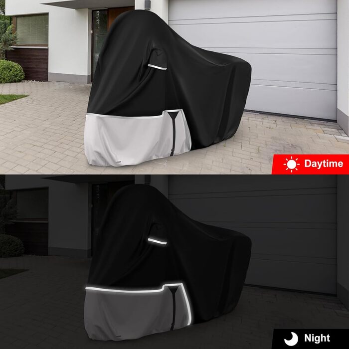 Водонепроникний чохол для мотоцикла Piaggio Vespa GTV GTS GT60/125/200/250/300 (з багажником) та без багажника, 420D Oxford, захист від дощу та сонця