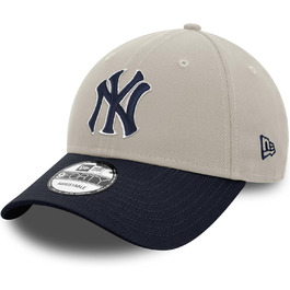 Кепка New Era New York Yankees MLB League Essential 9Forty Чорно-червона, Регульований розмір