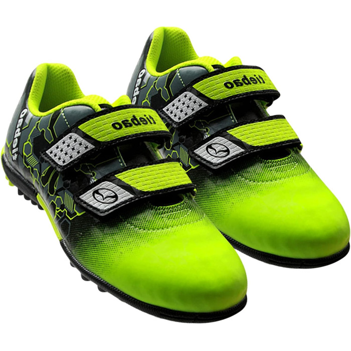 Дитячі футбольні бутси Rismart TieBao для штучного покриття та залу, унісекс, зелені, розмір 27 EU