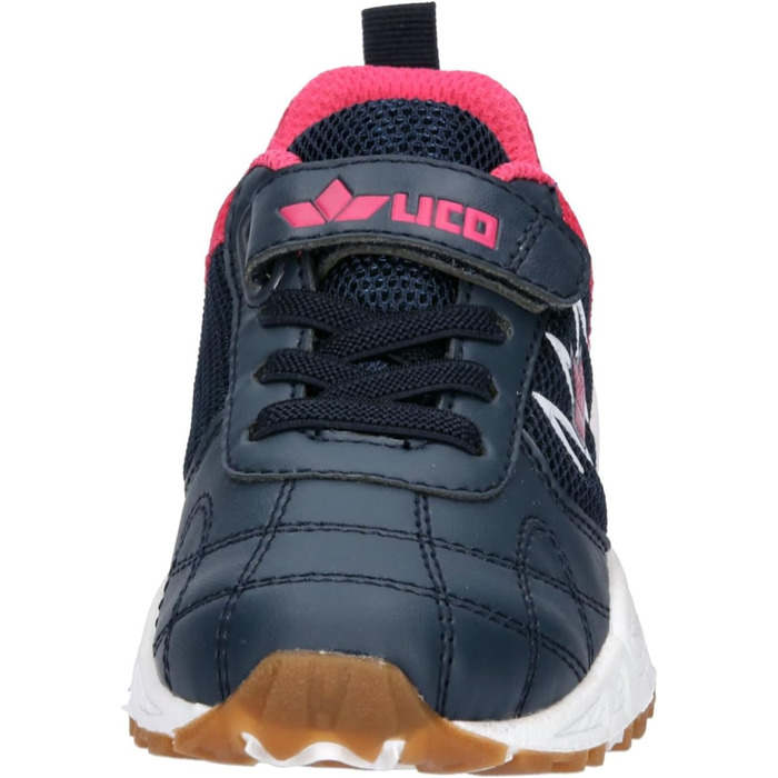 Дитячі спортивні зала-тенісні кросівки Lico Refugio (29 EU) - морський колір, рожевий