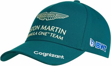 Кепка гонщика Себастьяна Феттеля, Aston Martin F1 Team, доросла, універсальний розмір, зелена