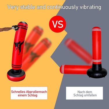 Дитячий боксерський мішок для ударів, 168 см, надувний, для карате, кікбоксингу, Taekwondo, MMA, подарунок для хлопчиків та дівчаток