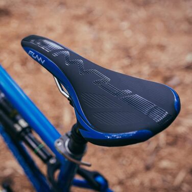 Велосидіння Funn Adlib CrMo червоне: зручне та легке сідло для MTB, BMX, шосейного велосипеда з вінілової шкіри