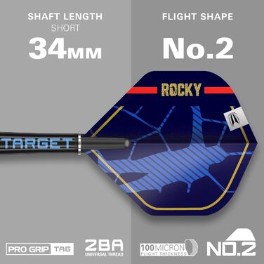 Дротики Target Josh Rock Gen 1, 90% вольфрам, 20 г, електронні Pixel Softdarts з чорними наконечниками, ігрова серія