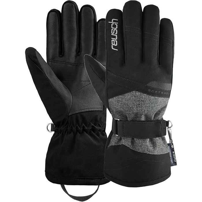Жіночі зимові рукавички Reusch Hellen R-TEX XT чорні, розмір 6.5