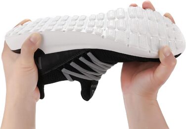 Чоловічі кросівки Milazzo для спорту та бігу – зручні, дихаючі, з неслизькою підошвою для повсякденного носіння та тренувань (1229grau, 40 EU)