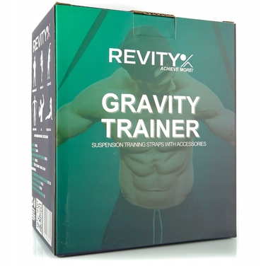 Тренувальна стрічка Revity Gravity Trainer 280 см, 1-160 кг, багатоколірна
