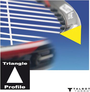 Бадмінтонна ракетка Talbot Torro Arrowspeed 299.8, графіт-композит, цілісна конструкція, універсальний розмір