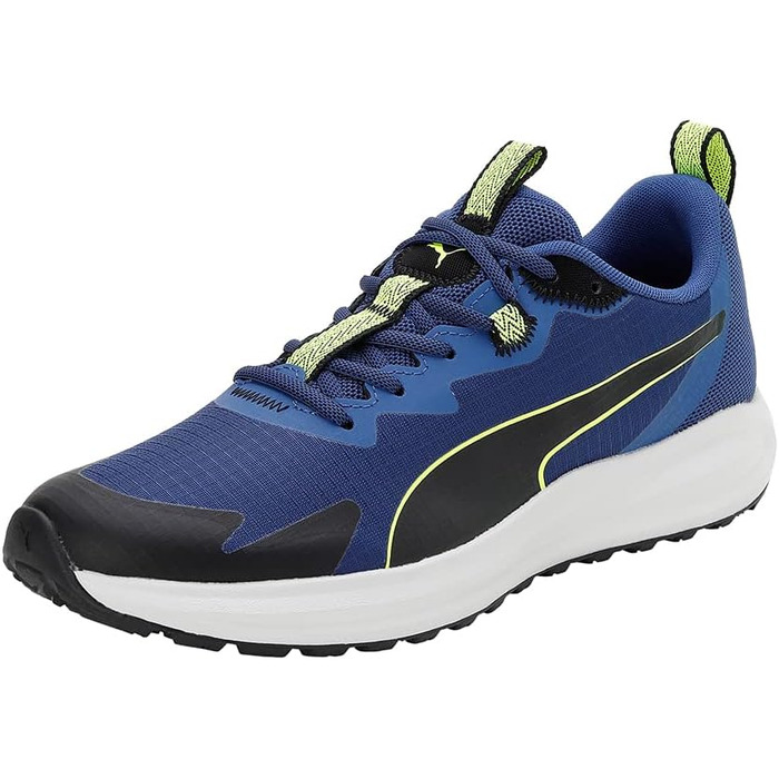 Кросівки Puma Unisex Twitch Runner Trail - блакитний, лимонний, чорний (39 EU)