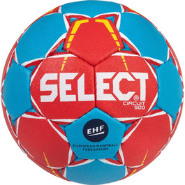 Гандбольний м'яч Select Circuit 3, 800 г, червоно-синій