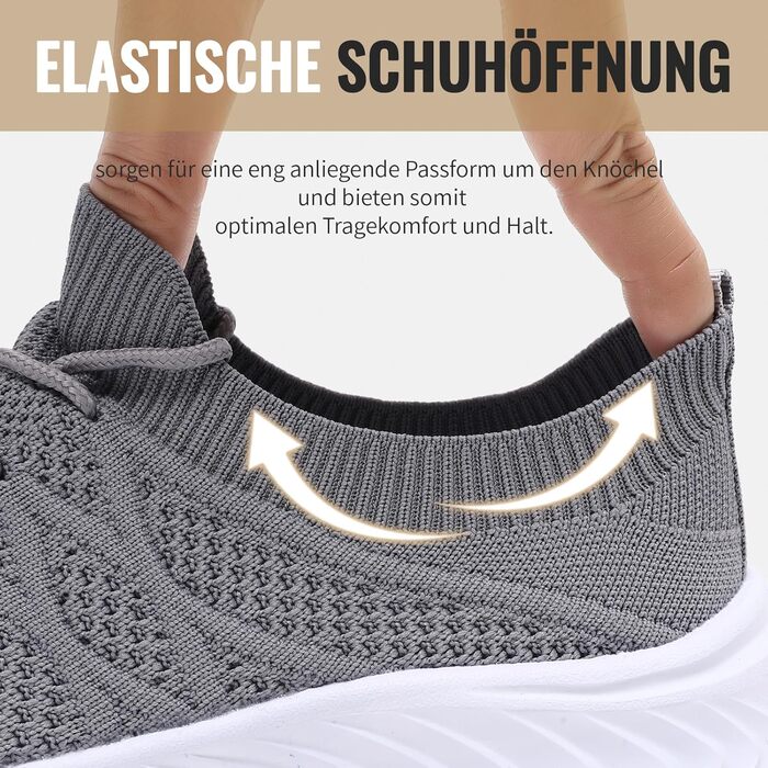 Жіночі кросівки: спортивні, зручні, для занять у залі, бігу та тенісу. Білі, світло-сірі (38 EU)