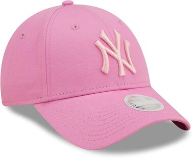 Кепка бейсболка New Era 9Forty MLB жіноча/дівчача з регулюванням, Yankees, рожева