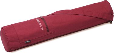 Сумка для йоги Yogistar Yogibag Basic на блискавці, бавовна, 65 см, бордо