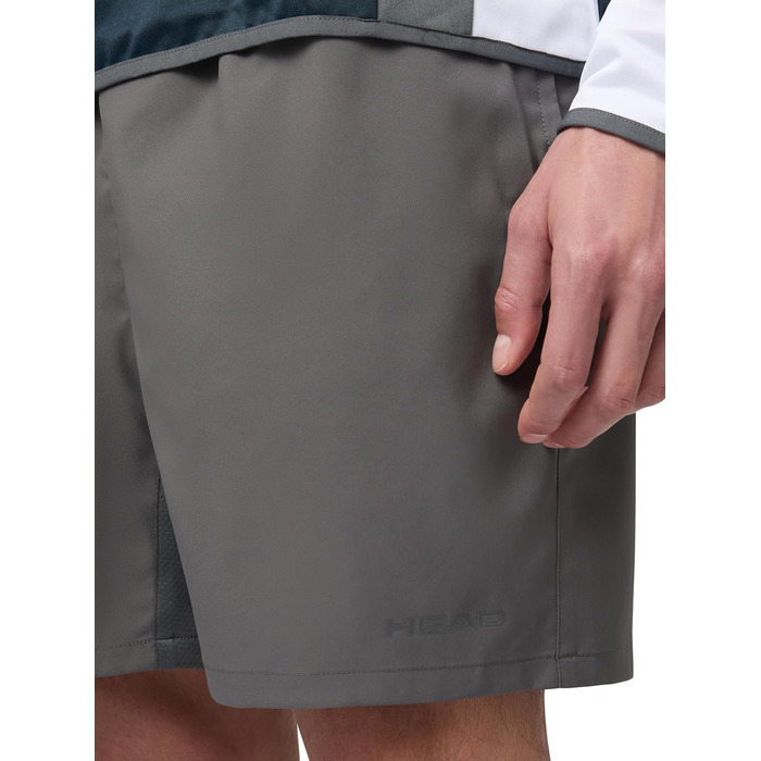 Чоловічі тенісні шорти HEAD Club Shorts, антрацит, розмір M