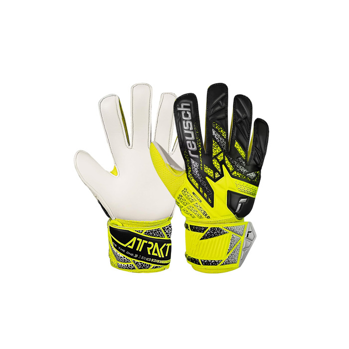 Воротарські рукавиці Reusch Solid Junior для дітей та підлітків: надійний хват для тренувань та ігор на різних покриттях (штучний газон, натуральна трава, тверде покриття)