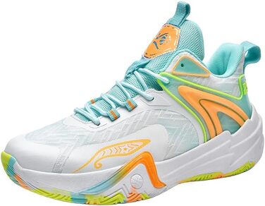 Жіночі баскетбольні кросівки, модні хай-топ спортивні снікерси, легкі волейбольні кросівки для ходьби, бігу та активного відпочинку (зелені, 41 EU)