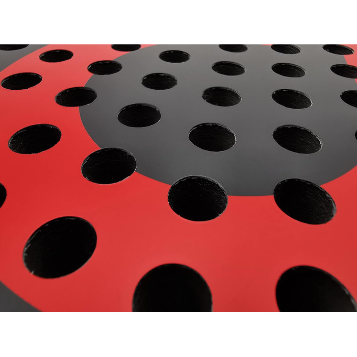 Ракетка для падел Dyvonics Impact чорно-червона, діамантова форма + чохол