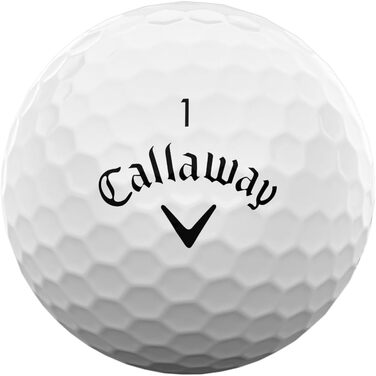 Гольф-м'яч Callaway Supersoft 2025 білий