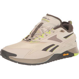 Кросівки Reebok Nano X3 Adventure для жінок, 40.5 EU, Stucoo Fugen, Laser Lime