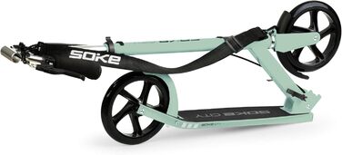 Міський самокат SOKE Cityroller, зелений, для дорослих та дітей