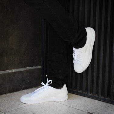 Кросівки Puma Smash V2 LS унісекс, білі (Puma White), розмір 42.5 EU